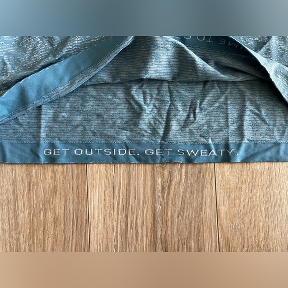 Lululemon Men’s Metal Vent Tech Short Sleeve Henley Utility Blue White - XXL - Picture 4 of 7